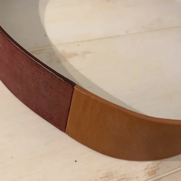 Nanette Lepore Metallic Leather Belt - Picture 4 of 8